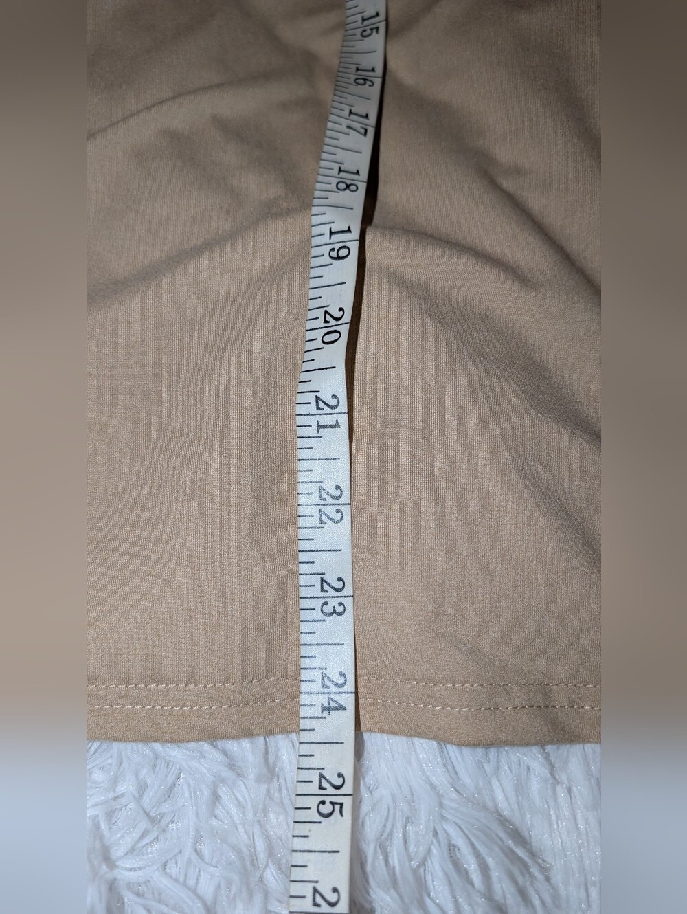 Threads 4 Thought Crewneck Tee With Open Back Tan NWOT - Picture 6 of 8